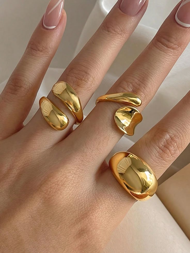 "Korean aesthetic rings India"